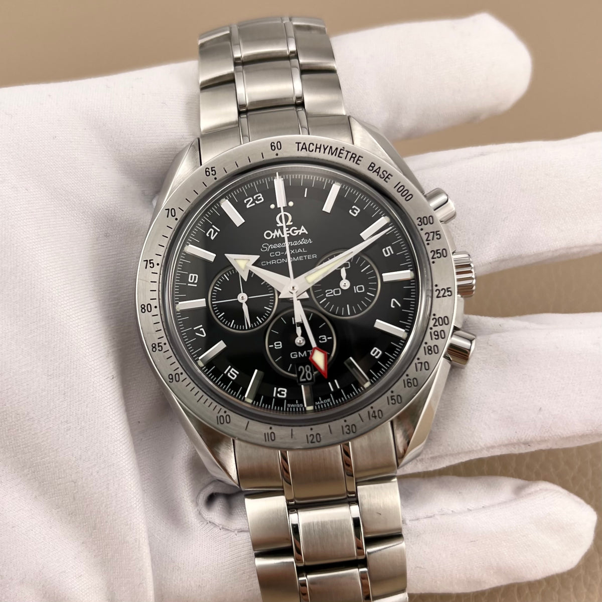Omega Speedmaster Broad Arrow GMT